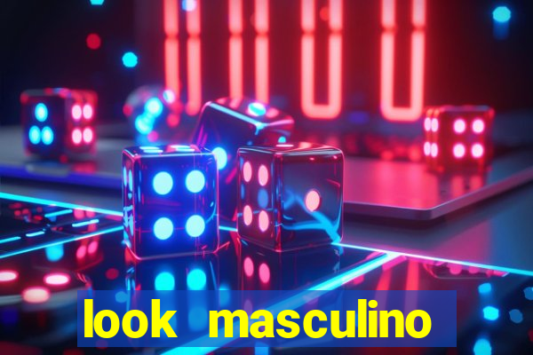 look masculino blazer cinza